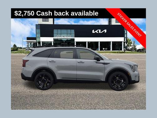 Wolf Gray 2026 Kia Sorento SX