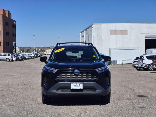 Midnight Black Metallic 2024 Toyota RAV4 Hybrid LE