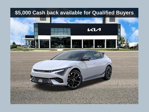 White 2026 Kia EV6 GT-Line AWD