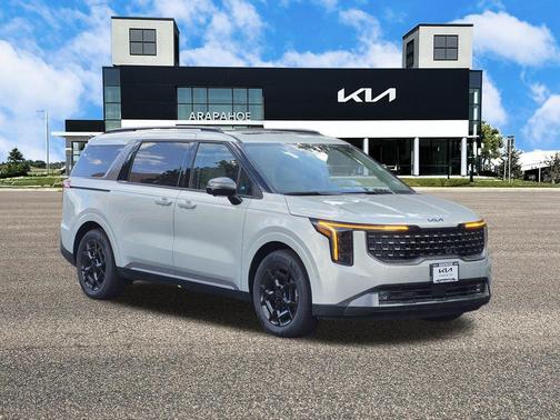 Ivory Silver 2026 Kia Carnival Hybrid SX Prestige