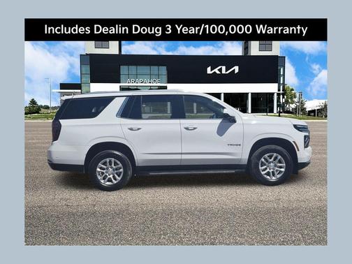 Summit White 2025 Chevrolet Tahoe LT
