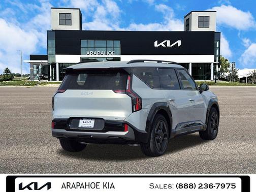 Ivory Silver 2026 Kia EV9 GT-Line
