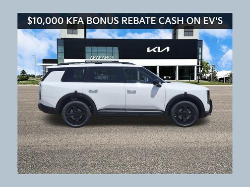 Glacial White Pearl 2026 Kia EV9 Land