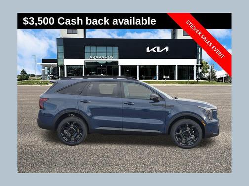 Midnight Lake Blue 2026 Kia Sorento EX