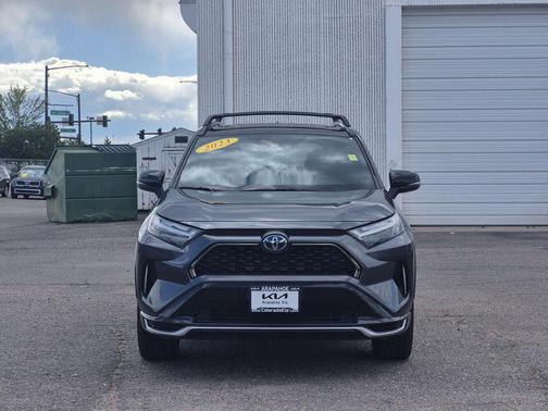 Magnetic Gray Metallic/Midnight Black Metallic 2023 Toyota RAV4 Prime XSE