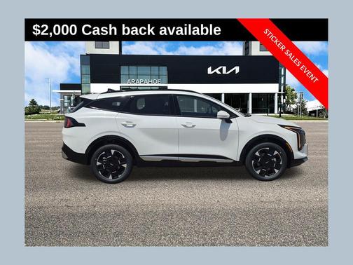Snow White Pearl 2026 Kia Sportage Hybrid SX-Prestige