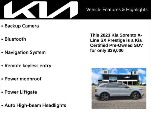 2023 Kia Sorento SX