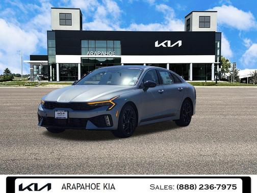 Steel Matte Gray 2026 Kia K5 GT-Line AWD