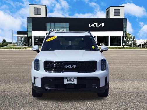 Glacial White Pearl 2024 Kia Telluride SX X-Pro