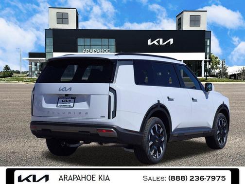 Glacial White Pearl 2027 Kia Telluride Hybrid X-Line SX-Prestige
