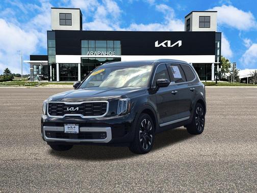 Ebony Black 2024 Kia Telluride SX
