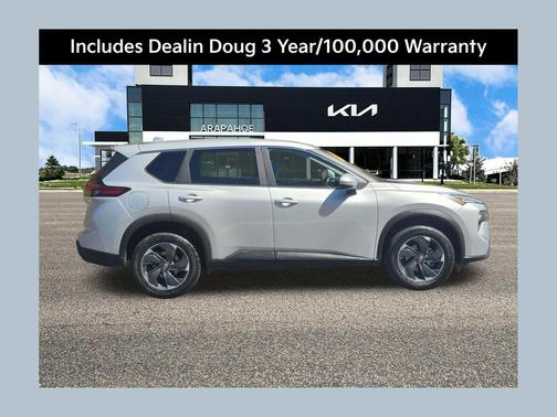 Brilliant Silver Metallic 2025 Nissan Rogue SV