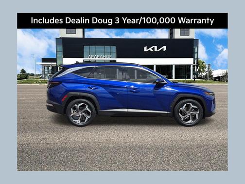 Intense Blue 2023 Hyundai TUCSON Limited