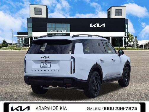 Glacial White Pearl 2027 Kia Telluride Hybrid X-Line SX-Prestige