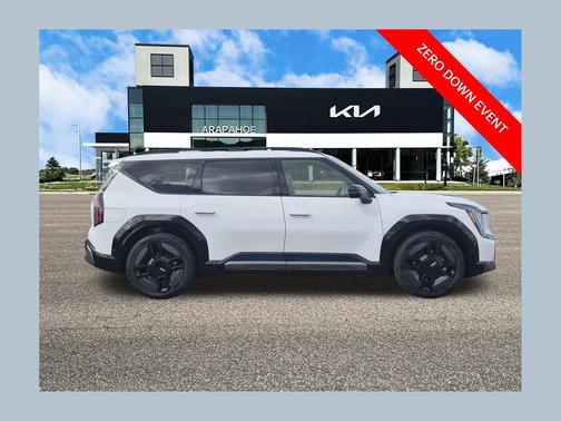 Glacial White Pearl 2026 Kia EV9 GT-Line