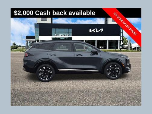 Gravity Gray 2026 Kia Sportage Hybrid SX-Prestige