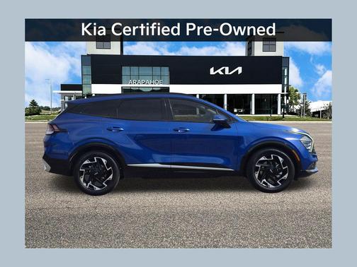 Sapphire Blue 2023 Kia Sportage SX-Prestige