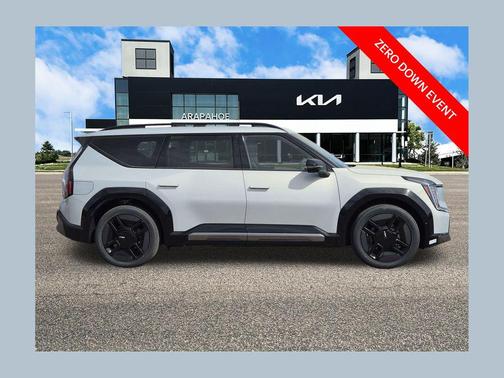 Ivory Silver 2026 Kia EV9 Land