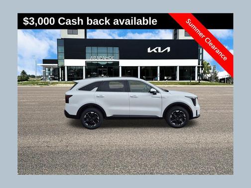 Glacial White Pearl 2026 Kia Sorento S