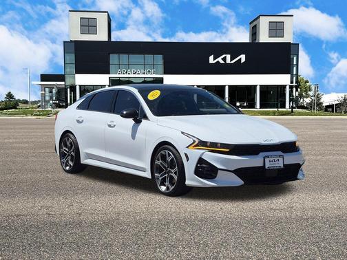 Glacial White Pearl 2023 Kia K5 GT-Line