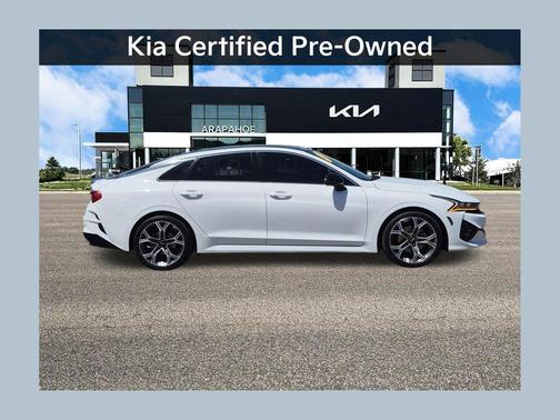Glacial White Pearl 2023 Kia K5 GT-Line