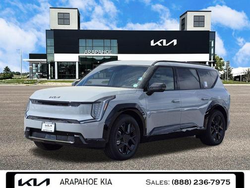 Wolf Gray 2026 Kia EV9 Land