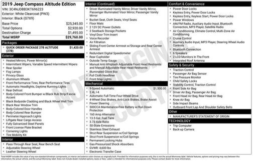 2019 Jeep Compass Latitude