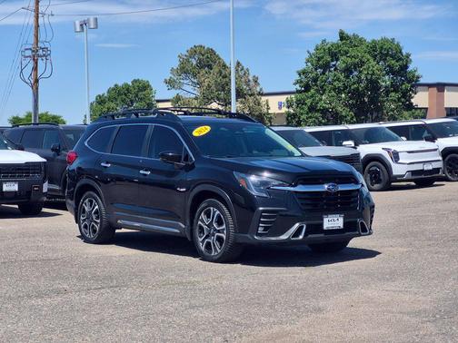 Crystal Black Silica 2024 Subaru Ascent Touring 7-Passenger