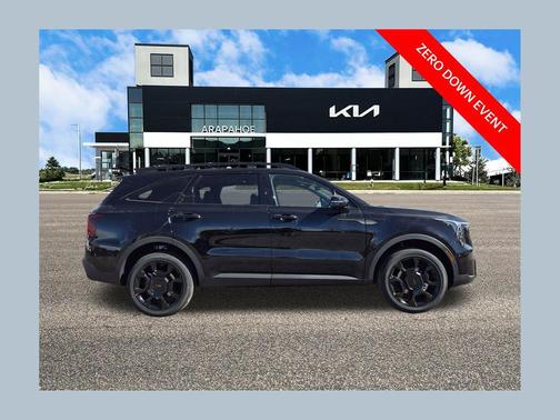 Ebony Black 2026 Kia Sorento SX