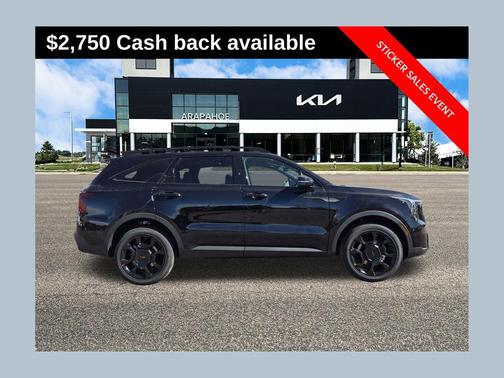 Ebony Black 2026 Kia Sorento SX