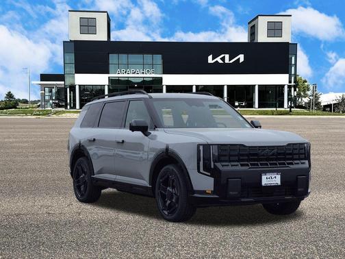 Wolf Gray/Ebony Black Roof 2026 Kia EV9 GT-Line