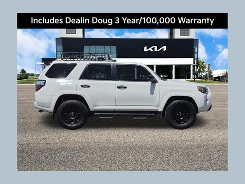 Super White 2021 Toyota 4Runner Venture Special Edition