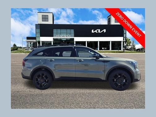 Jungle Green 2026 Kia Sorento SX