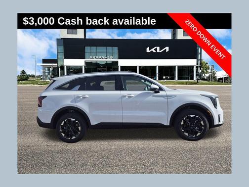 Glacial White Pearl 2026 Kia Sorento S