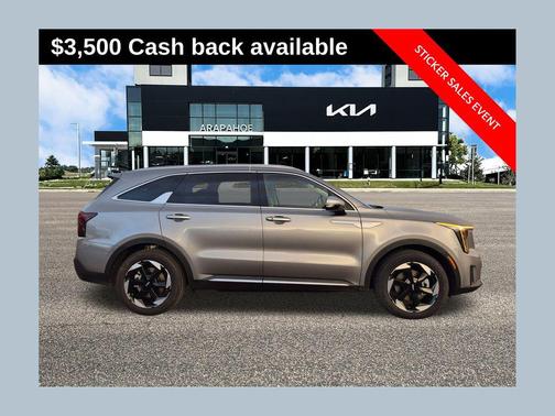 Steel Gray 2026 Kia Sorento Hybrid EX