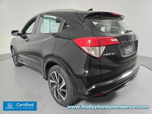 Crystal Black Pearl 2020 Honda HR-V 2WD Sport