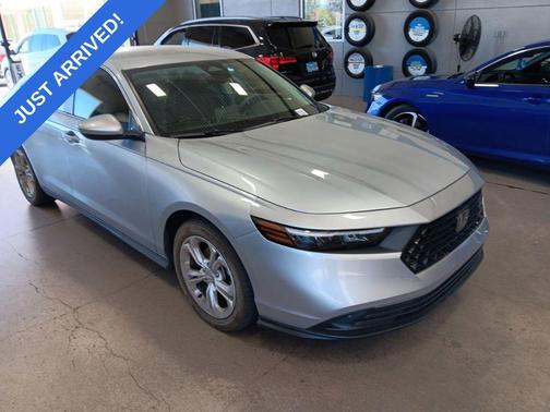 Solar Silver Metallic 2025 Honda Accord LX 1.5T