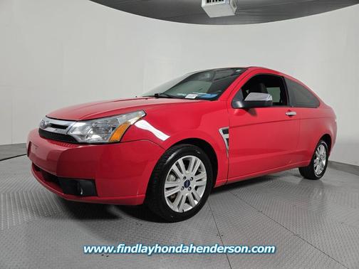 Vermillion Red Clearcoat 2008 Ford Focus SE