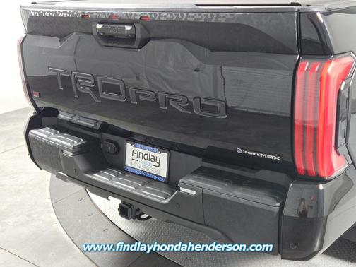 Midnight Black Metallic 2026 Toyota Tundra Hybrid TRD Pro