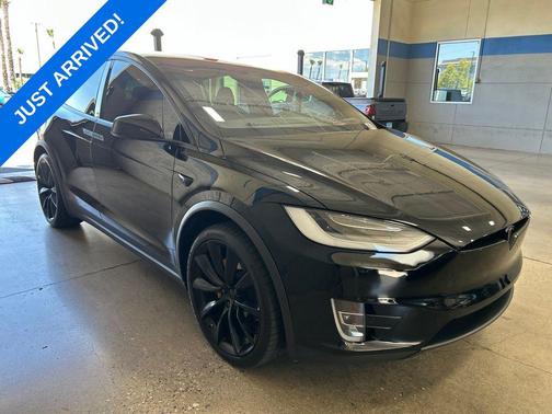 Solid Black 2021 Tesla Model X Long Range Dual Motor All-Wheel Drive