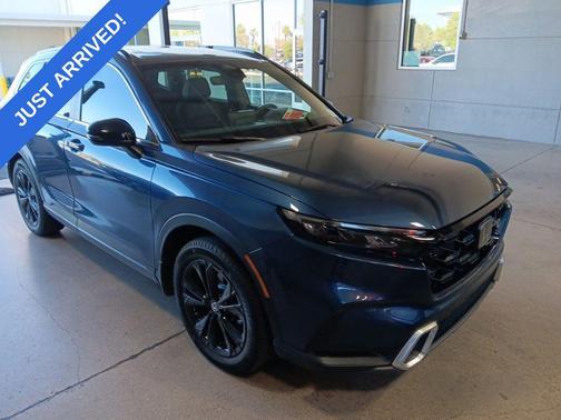 Canyon River Blue Metallic 2024 Honda CR-V Hybrid Sport Touring AWD