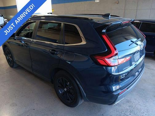 Canyon River Blue Metallic 2024 Honda CR-V Hybrid Sport Touring AWD