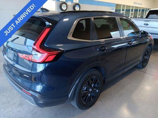 Canyon River Blue Metallic 2024 Honda CR-V Hybrid Sport Touring AWD