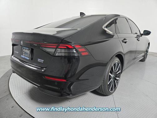 Crystal Black 2025 Honda Accord Hybrid Touring