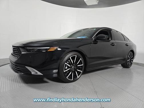 Crystal Black 2025 Honda Accord Hybrid Touring