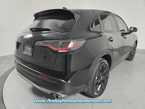Crystal Black Pearl 2024 Honda HR-V AWD Sport