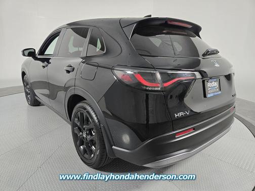 Crystal Black Pearl 2024 Honda HR-V AWD Sport
