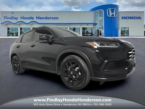 Crystal Black Pearl 2024 Honda HR-V AWD Sport