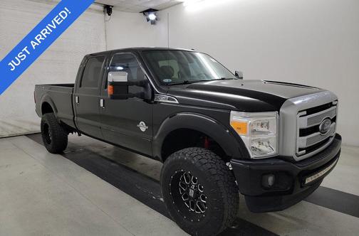 Shadow Black 2016 Ford F-350 Platinum