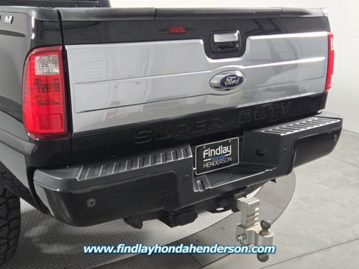 Shadow Black 2016 Ford F-350 Platinum
